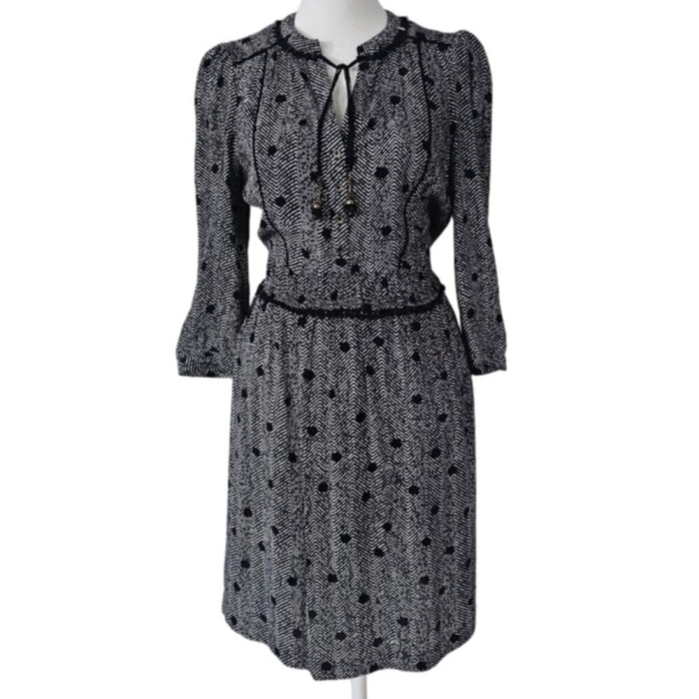 Maeve by Anthropologie Galen Chevron Print Dress Size XS